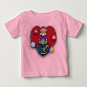 Sara Fay vermittelt über Globe mit Elementaren Baby T-shirt