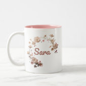 Sara Floral Tasse (Links)