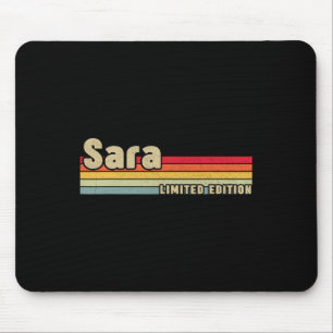 Sara Gift Name Personalisiert Geburtstag Spaß Weih Mousepad
