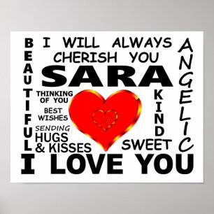 Sara I Liebe You Poster