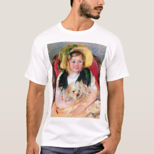 Sara mit ihrem Hund, Cassatt T-Shirt
