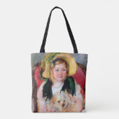 Sara mit ihrem Hund, Cassatt Tasche (Rückseite)