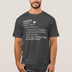 Sara Name Definition Sara weibliche Bezeichnung 1 T-Shirt