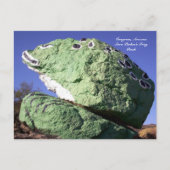 Sara Perkins Frog Rock Postkarte (Vorderseite)