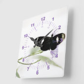 Sara Quadratische Wanduhr (Winkel)