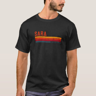 Sara Retro Vintag Limited Edition 80er 90S Birthda T-Shirt