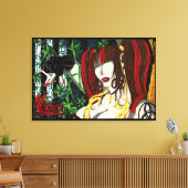 Sara Rose Leinwanddruck (Insitu (Wohnzimmer))