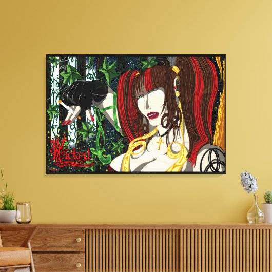 Sara Rose Leinwanddruck (Insitu (Wohnzimmer))