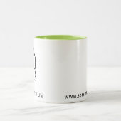 SARA-Schongebiet-Kaffee-Tasse Zweifarbige Tasse (Mittel)