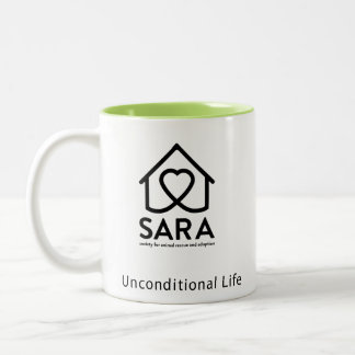SARA-Schongebiet-Kaffee-Tasse Zweifarbige Tasse