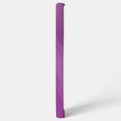 Sara - Vorlage für Ihren Namen - Lila Shades Samsung Galaxy Hülle (Linke Seite)