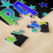 "SARA" Vorname, Spaß "GLÜCKLICHER GEBURTSTAG" Puzzle (Seite)