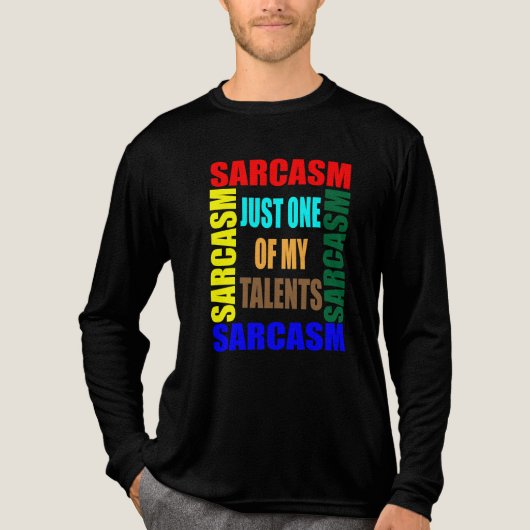 Saracasmus Tri-Blend Shirt (Vorderseite)