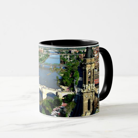 Saragossa, Aragon, Spanien Tasse (VorderseiteRechts)