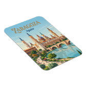 Saragossa, Spanien Magnet (Rechte Seite)