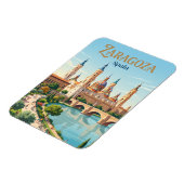 Saragossa, Spanien Magnet (Linke Seite)