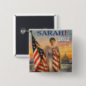 Sarah! 2012 button (Vorne & Hinten)
