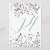 Sarah - 24 einladung (Vorne/Hinten)