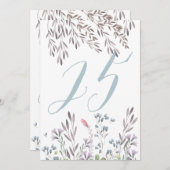 Sarah - 25 einladung (Vorne/Hinten)