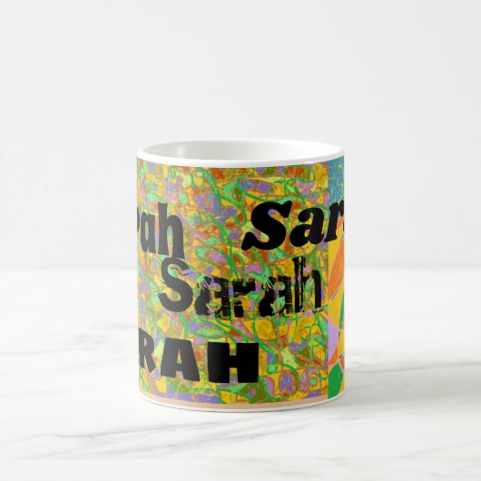 Sarah aus der Orphan Black abstrakt Art, Multi-Sch Kaffeetasse (Mittel)