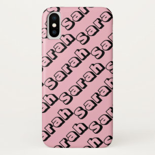 Sarah aus Orphan Black. Schriftart mit geöffnetem Case-Mate iPhone Hülle