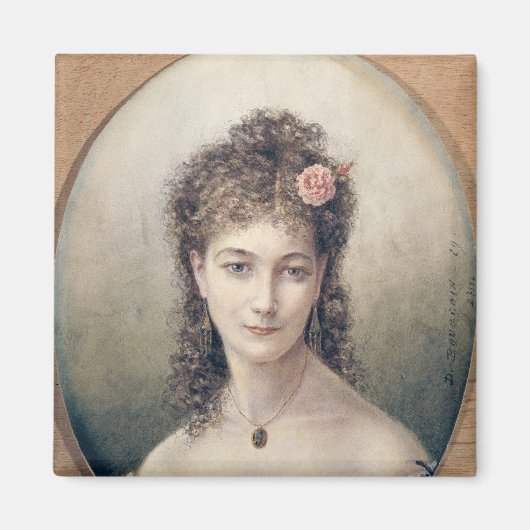 Sarah Bernhard 1869 Magnet (Vorne)