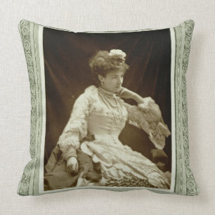 Sarah Bernhardt (1844-1923), von 'Galerie Contemp Kissen