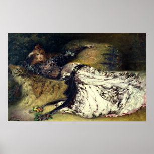 Sarah Bernhardt 1871 Poster