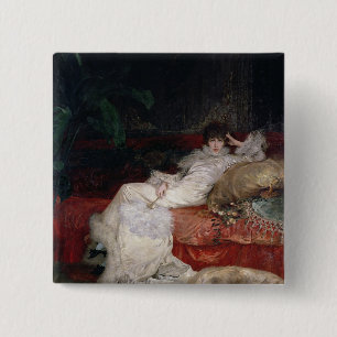 Sarah Bernhardt 1876 Button