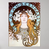 Sarah Bernhardt - Alphonse Mucha Poster (Vorne)