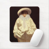 Sarah Bernhardt als Pierrot (Sad Clown) Mousepad (Mit Mouse)