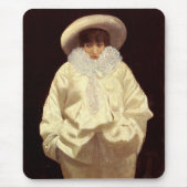 Sarah Bernhardt als Pierrot (Sad Clown) Mousepad (Vorne)