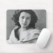 Sarah Bernhardt im Kostüm, c.1860 Mousepad (Mit Mouse)