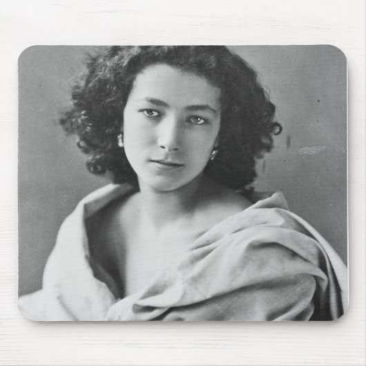 Sarah Bernhardt im Kostüm, c.1860 Mousepad (Vorne)