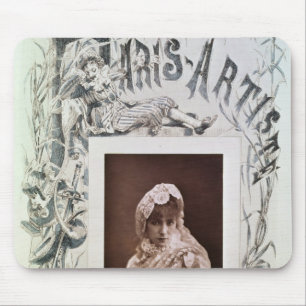 Sarah Bernhardt in der Rolle von Marion Delorme Mousepad