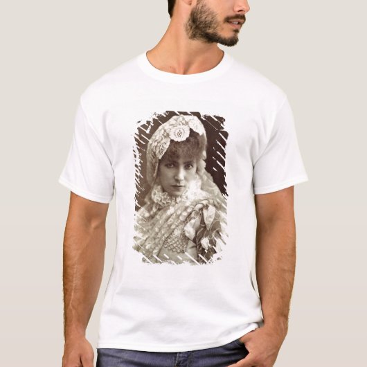 Sarah Bernhardt in der Rolle von Marion Delorme T-Shirt (Vorderseite)