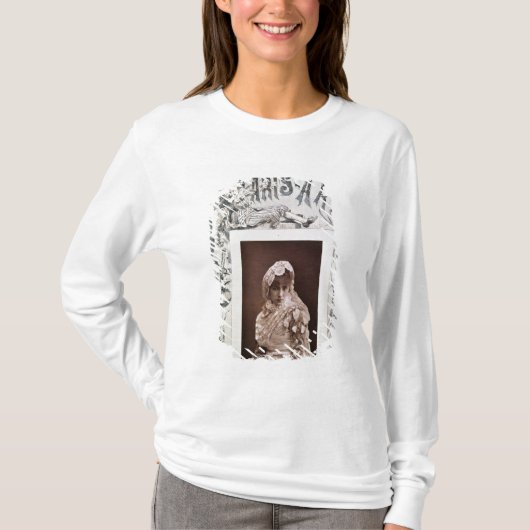 Sarah Bernhardt in der Rolle von Marion Delorme T-Shirt (Vorderseite)