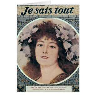 Sarah Bernhardt in Gismonda
