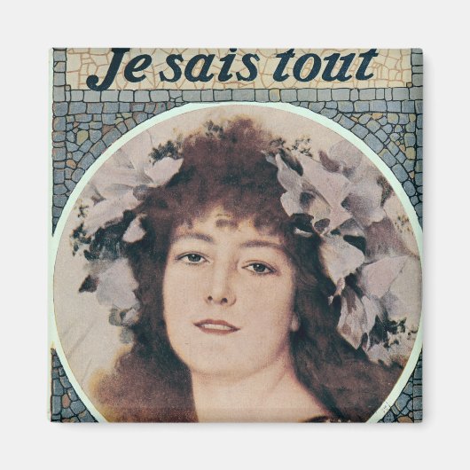 Sarah Bernhardt in Gismonda Magnet (Vorne)