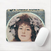 Sarah Bernhardt in Gismonda Mousepad (Mit Mouse)