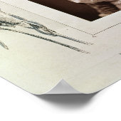 Sarah Bernhardt in Marion Delorme Poster (Ecke)