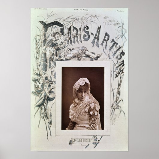 Sarah Bernhardt in Marion Delorme Poster (Vorne)