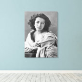 Sarah Bernhardt, Kostüm, c.1860 Leinwanddruck (Insitu (Holzboden))