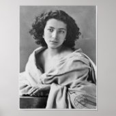 Sarah Bernhardt, Kostüm, c.1860 Poster (Vorne)