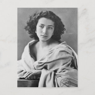 Sarah Bernhardt, Kostüm, c.1860 Postkarte