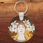 Sarah Bernhardt, Mucha Schlüsselanhänger (Vorderseite)