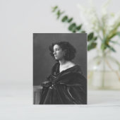 Sarah Bernhardt, par Nadar, 1864, Vintag Postkarte (Stehend Vorderseite)