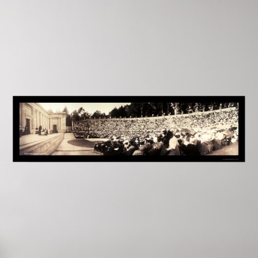 Sarah Bernhardt Phedre im Berkeley CA Foto 1906 Poster (Vorne)