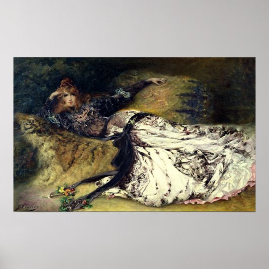 Sarah Bernhardt Poster (Vorne)