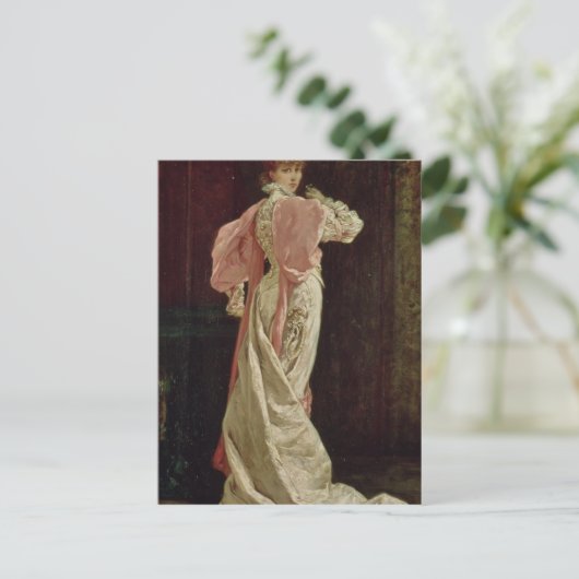 Sarah Bernhardt Postkarte (Stehend Vorderseite)